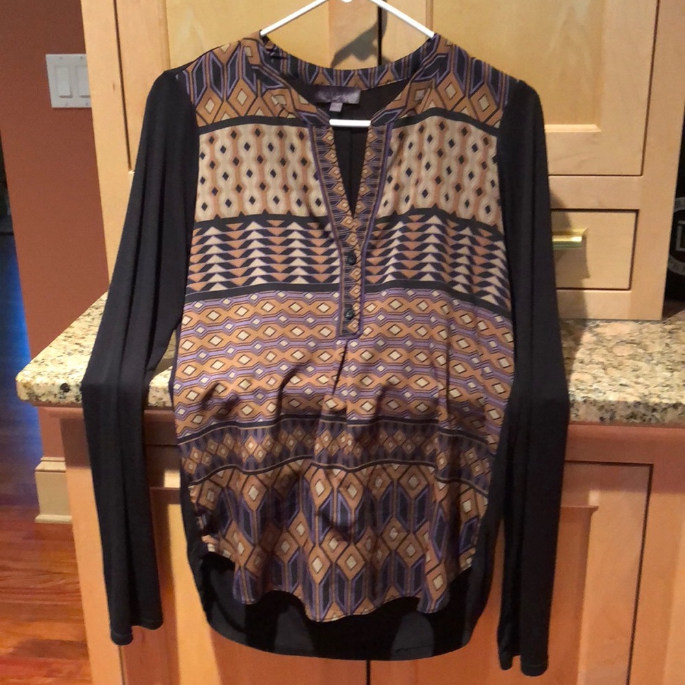 Hale Bob polyester and viscose blouse